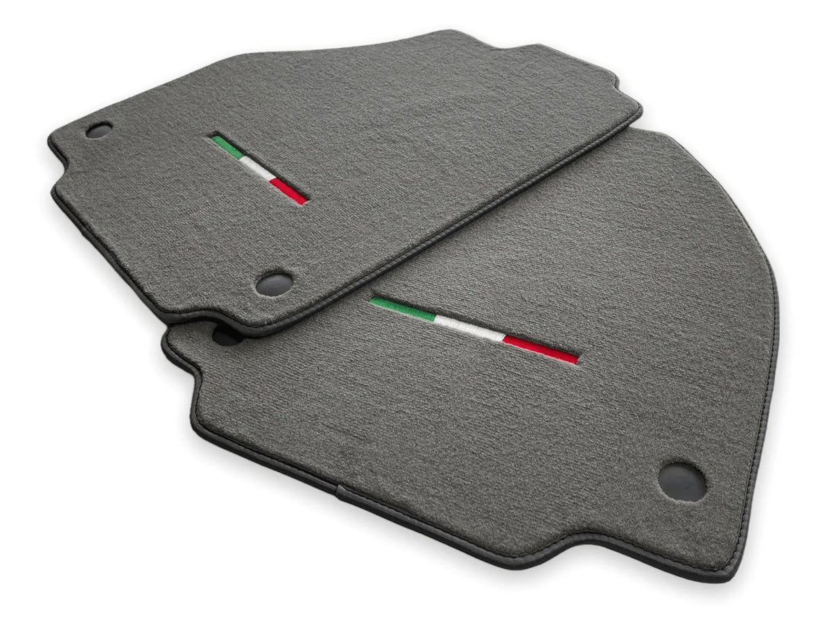 Bilmatter For Ferrari Spider 2012-2015 Grå Autowin Merke Italiensk Utgave
