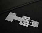 Floor Mats For Hummer H3 2005-2010 Tailored Black Carpets - AutoWin