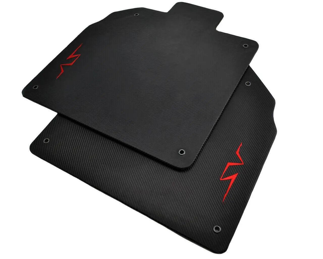 Floor Mats for Lamborghini Aventador Sv Leather Carbon Limited Edition - AutoWin