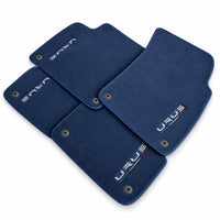 Floor Mats For Lamborghini Urus Dark Blue Tailored Carpets - AutoWin