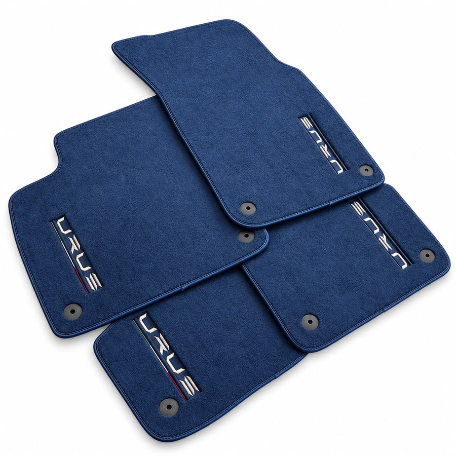 Floor Mats For Lamborghini Urus Dark Blue Tailored Carpets - AutoWin