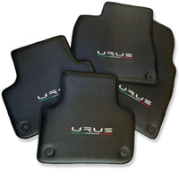 Floor Mats For Lamborghini Urus Made From Carbon Fiber Leather - AutoWin
