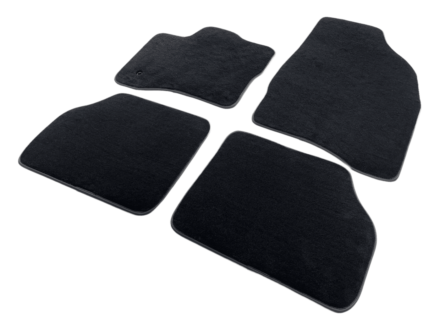 Floor Mats for Lincoln Continental (1959-2002) Sedan Black Tailored Carpets - AutoWin