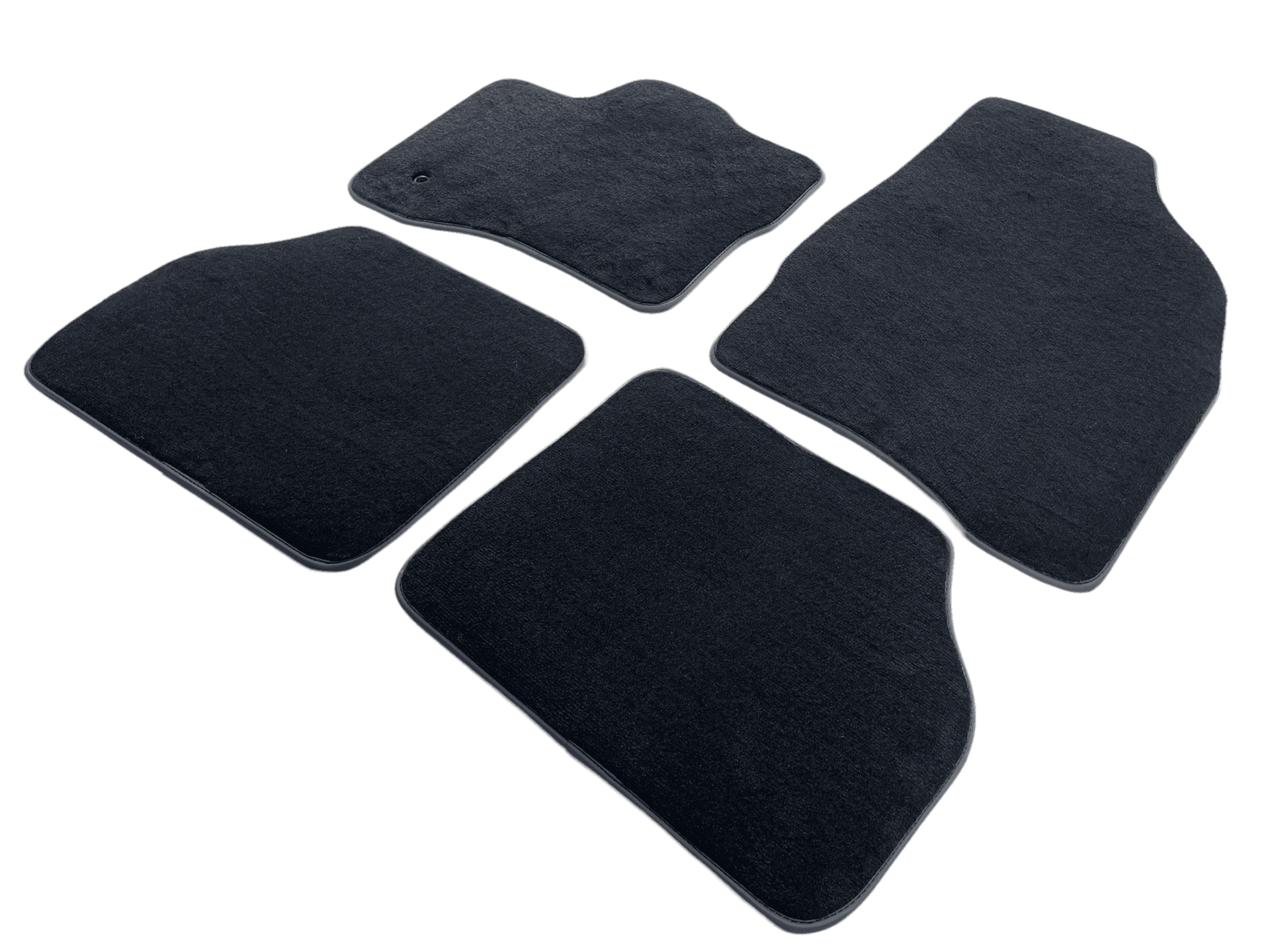 Floor Mats for Lincoln MKS (2008-2016) Black Tailored Carpets - AutoWin