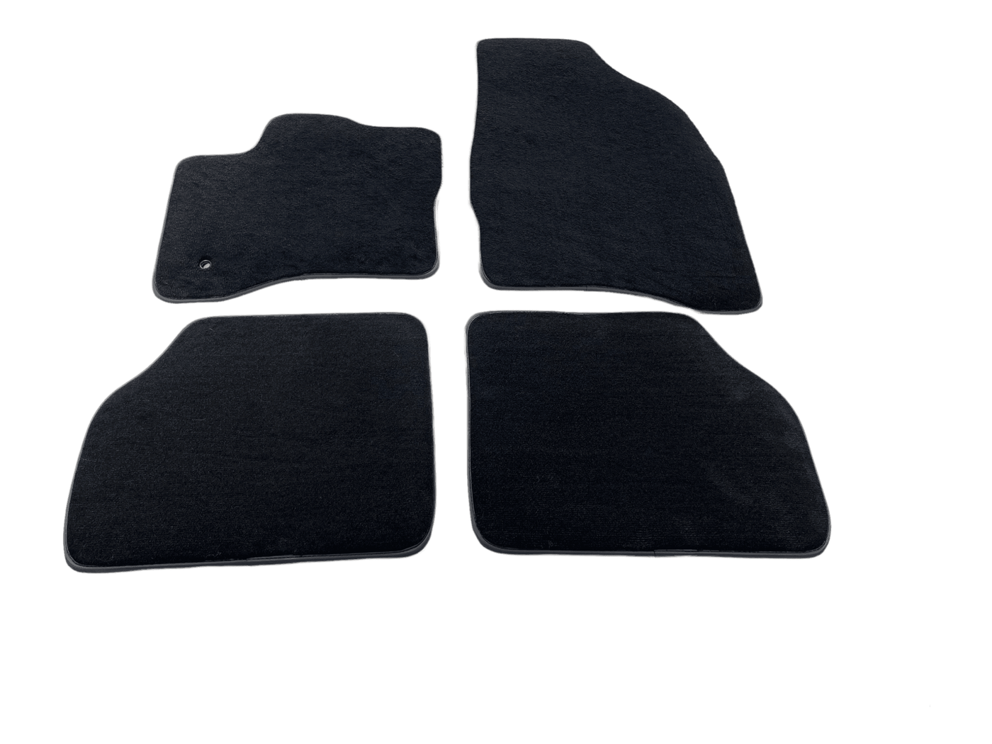 Floor Mats for Lincoln Nautilus (2019-2024) SUV Black Tailored Carpets - AutoWin