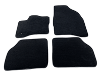 Floor Mats for Lincoln Nautilus (2019-2024) SUV Black Tailored Carpets - AutoWin
