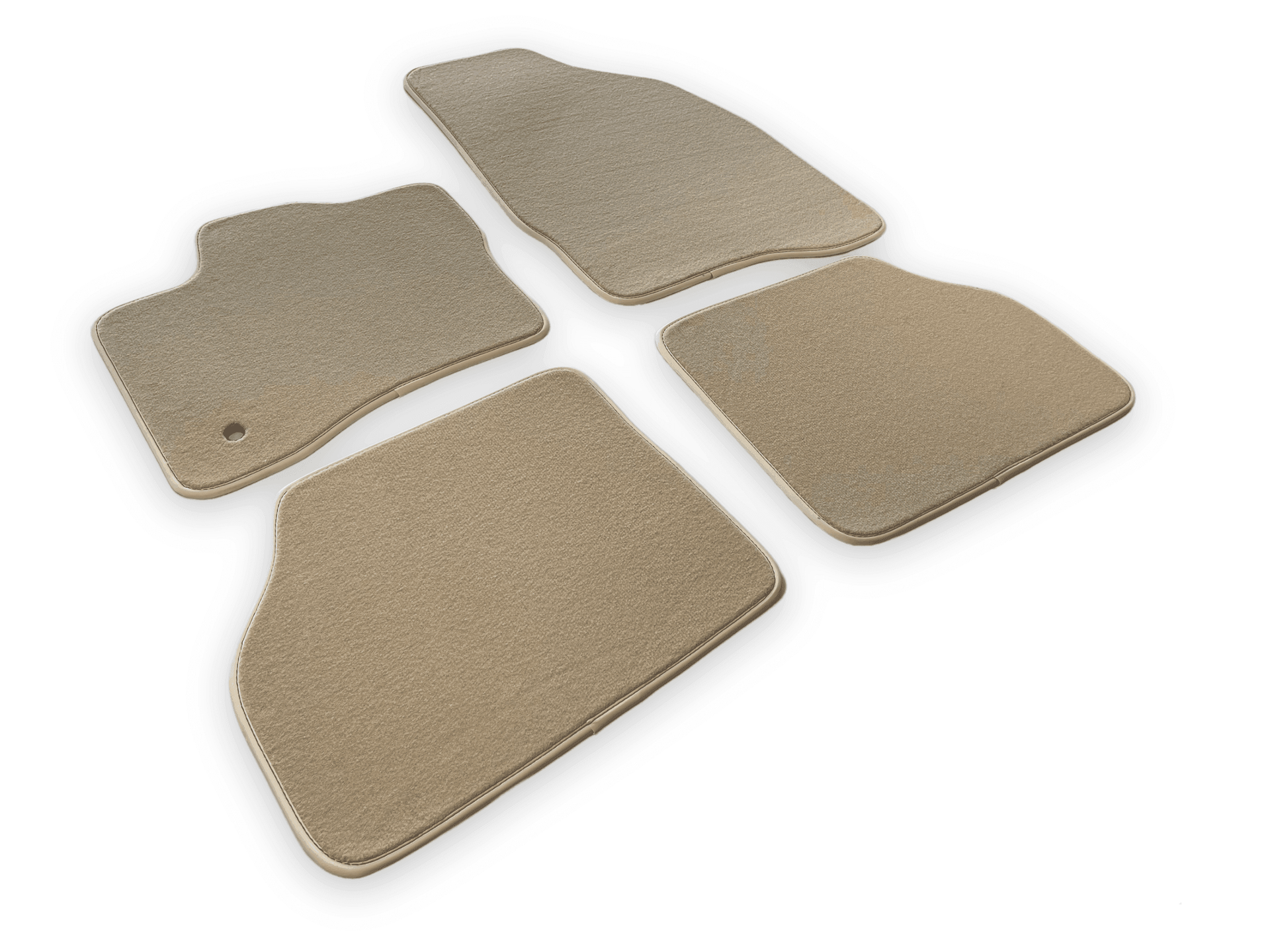 Floor Mats for Lincoln Zephyr (2006-2012) Sedan Beige Tailored Carpets - AutoWin
