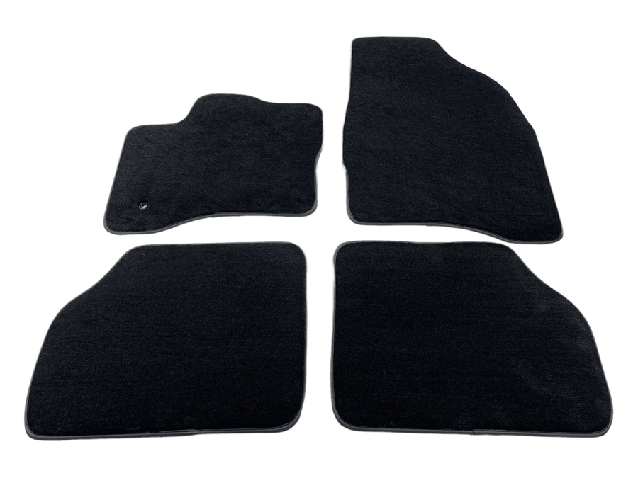 Floor Mats for Lincoln Zephyr (2006-2012) Sedan Black Tailored Carpets - AutoWin