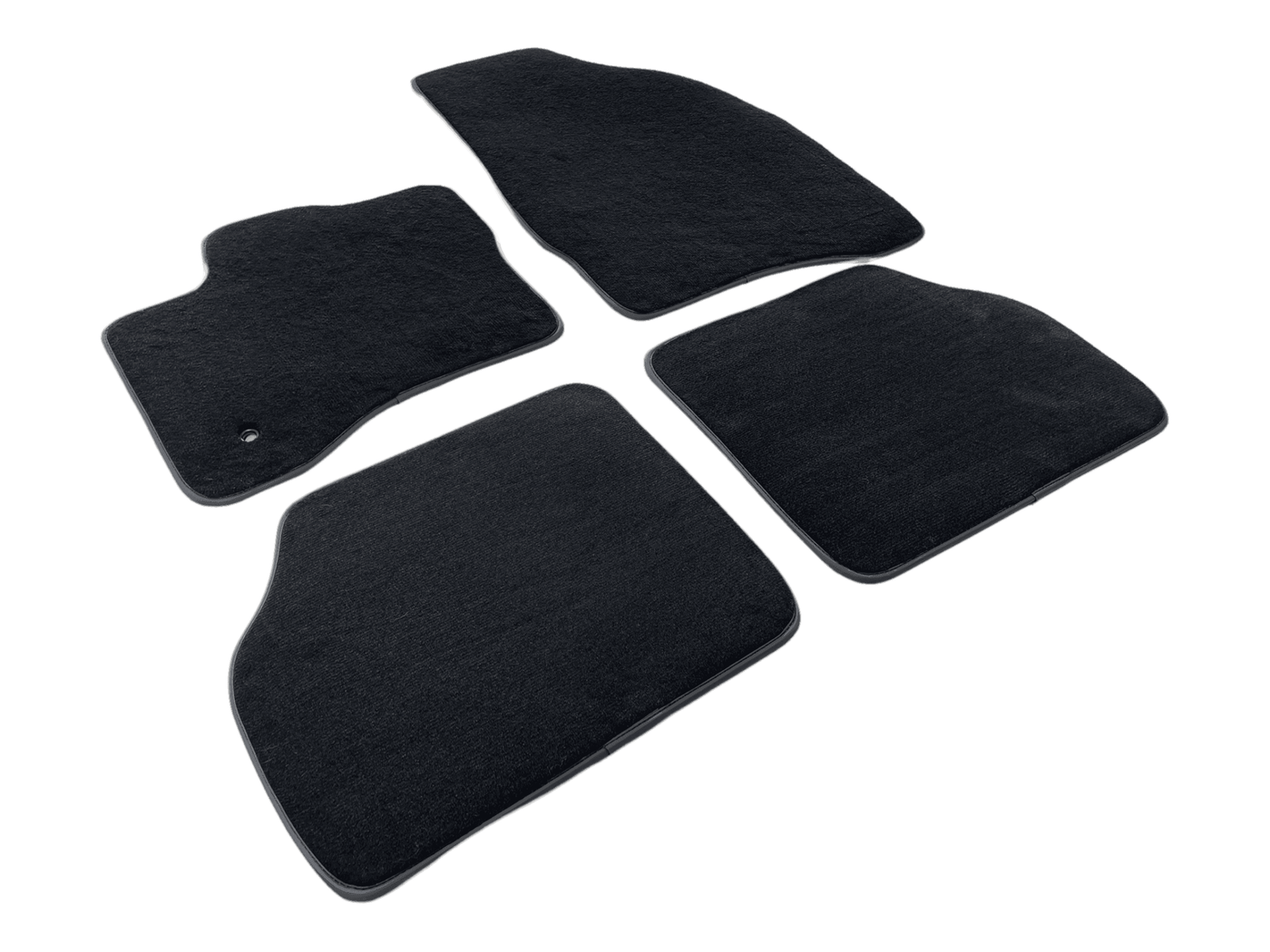 Floor Mats for Lincoln Zephyr (2006-2012) Sedan Black Tailored Carpets - AutoWin