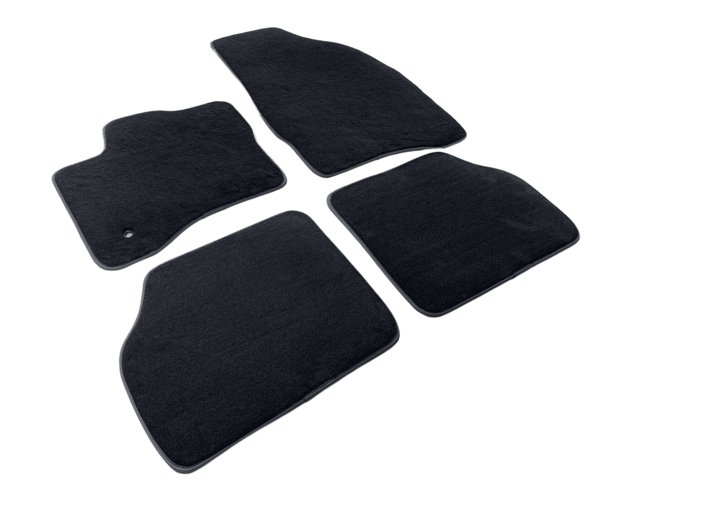 Floor Mats for Lincoln Zephyr (2006-2012) Sedan Black Tailored Carpets - AutoWin