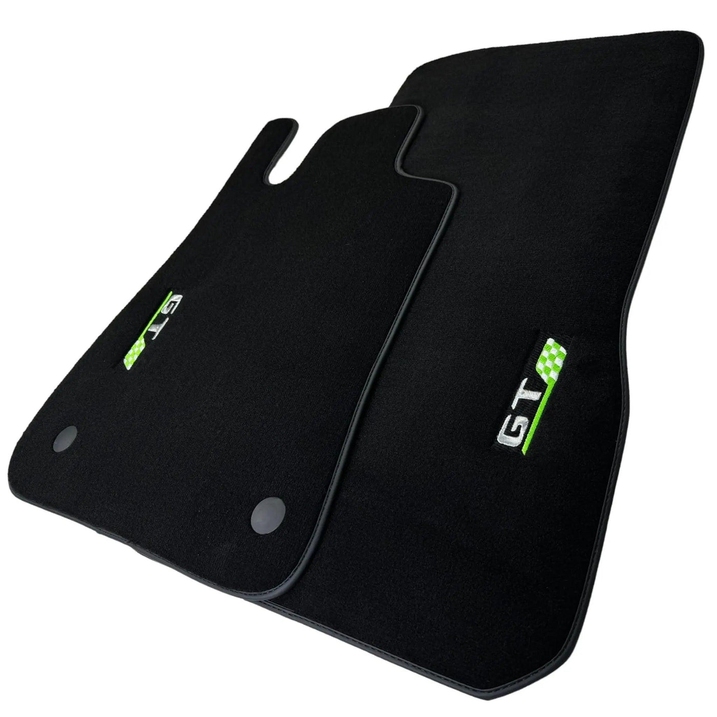 Floor Mats For Mercedes-Benz Amg Gt Green Flag Autowin Brand - AutoWin