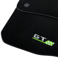 Floor Mats For Mercedes-Benz Amg Gt Green Flag Autowin Brand - AutoWin