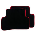 Floor Mats For Mercedes-Benz C Class W205 2014-2021 ER56 Design with Red Trim - AutoWin