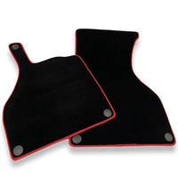 Floor Mats For Mercedes-Benz SLS-Class AMG (2009-2014) Red Trim - AutoWin