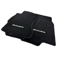 Floor Mats For Nissan 300ZX - Z32 (1990-2000) Tailored Black Carpets - AutoWin