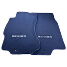 Floor Mats For Nissan 300ZX - Z32 (1990-2000) Tailored Dark Blue Carpets - AutoWin