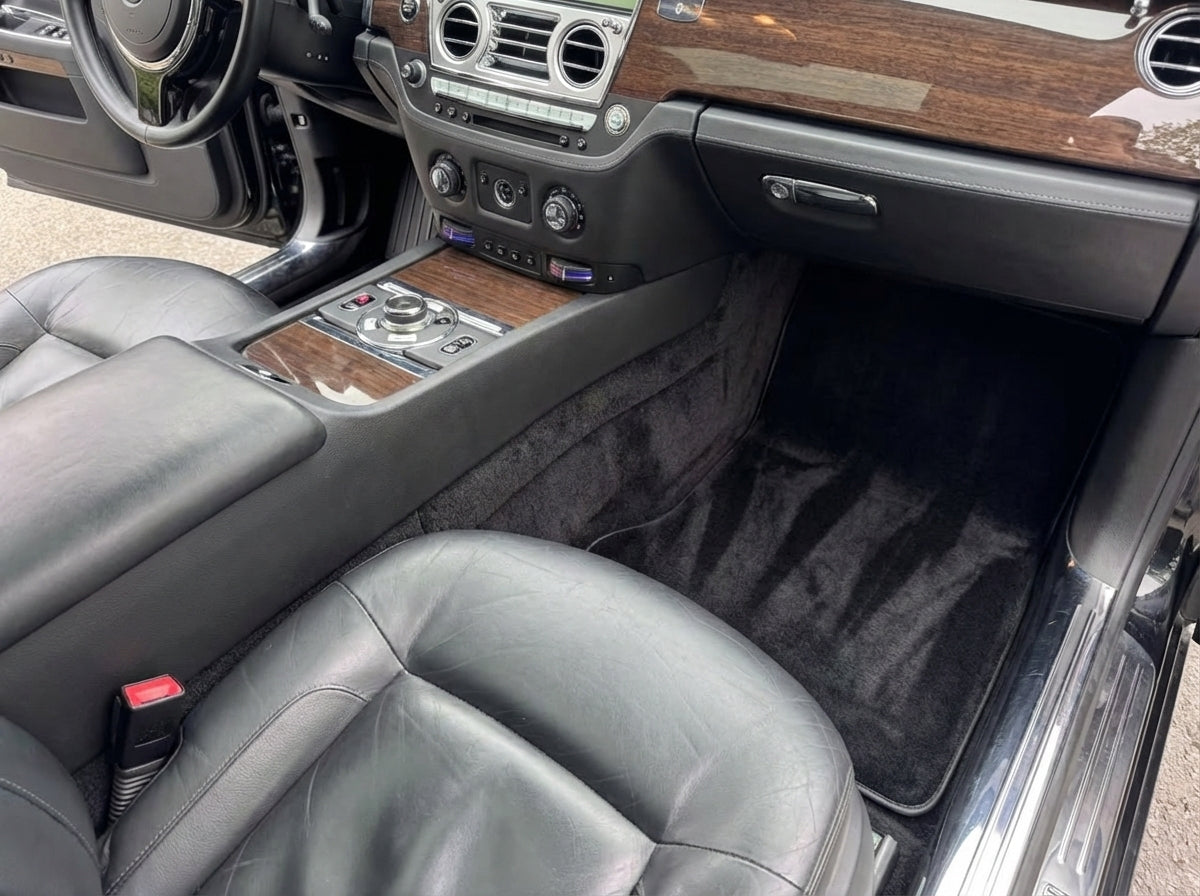 Floor Mats For Rolls Royce Ghost Series I (2010–2020) Black