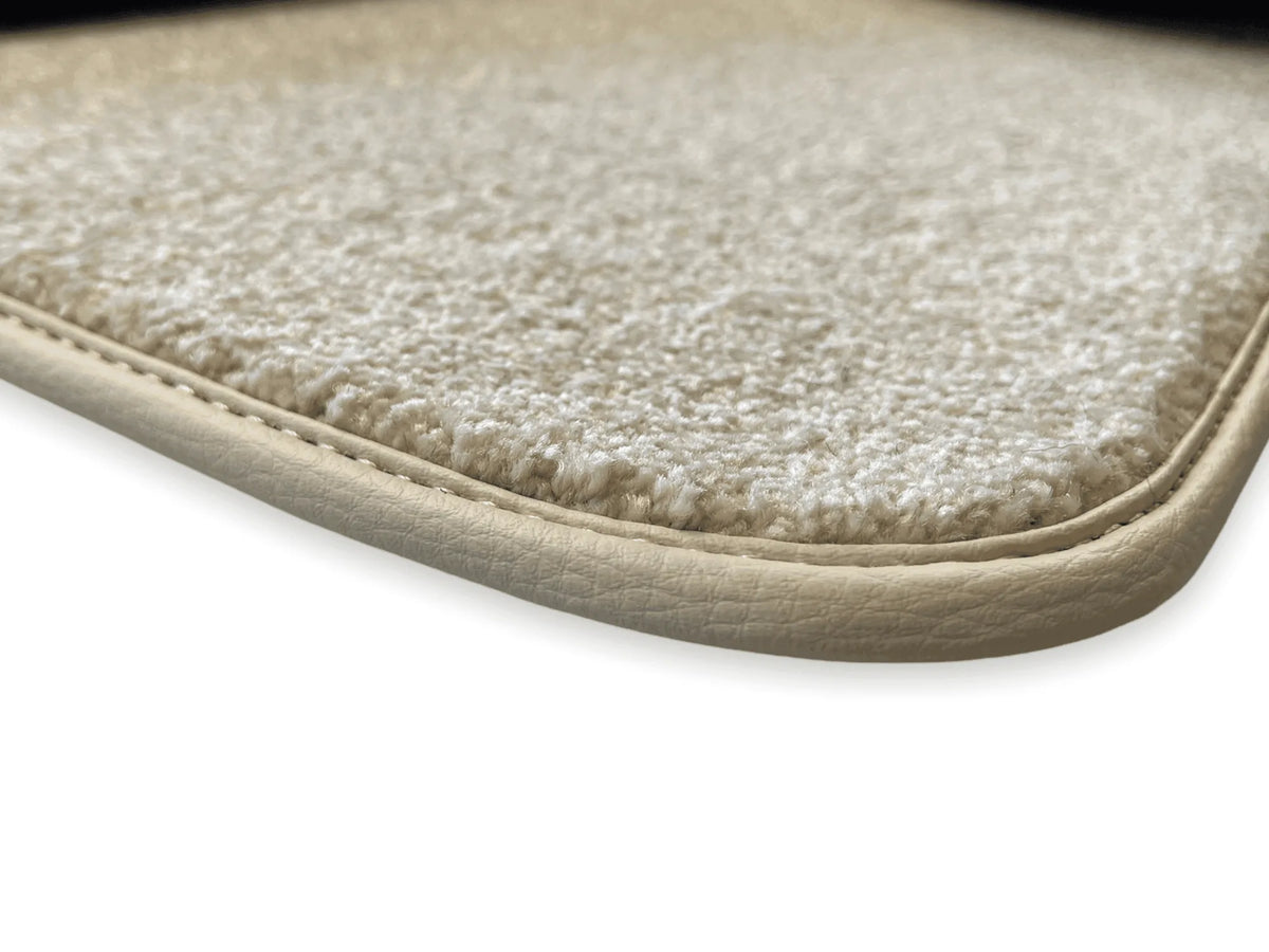 Floor Mats For Rolls Royce Ghost Series II (2021-2024) Beige Luxury Quality - AutoWin