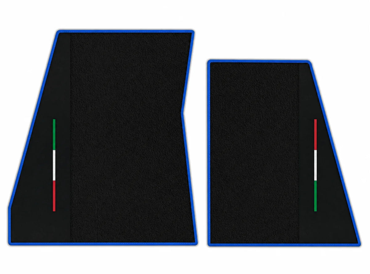 Floor Mats From Carpet With Leather for Ferrari F80 - Italy Collection
