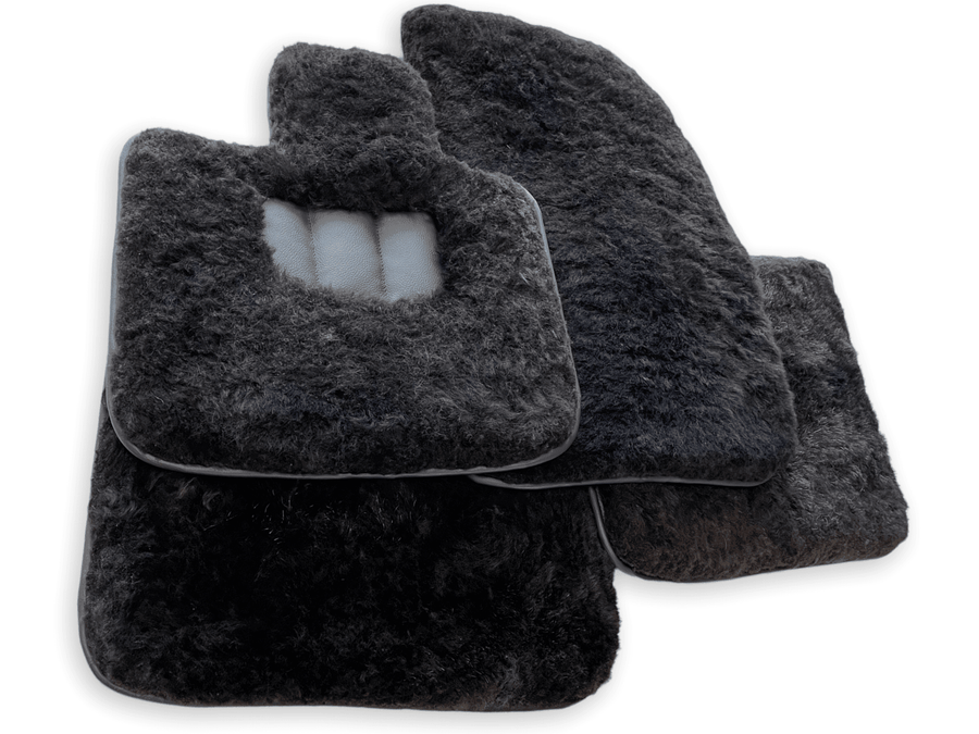 Genuine Sheepskin Floor Mats Rolls Royce Spectre (2023-2024) Er56 Design Brand - AutoWin