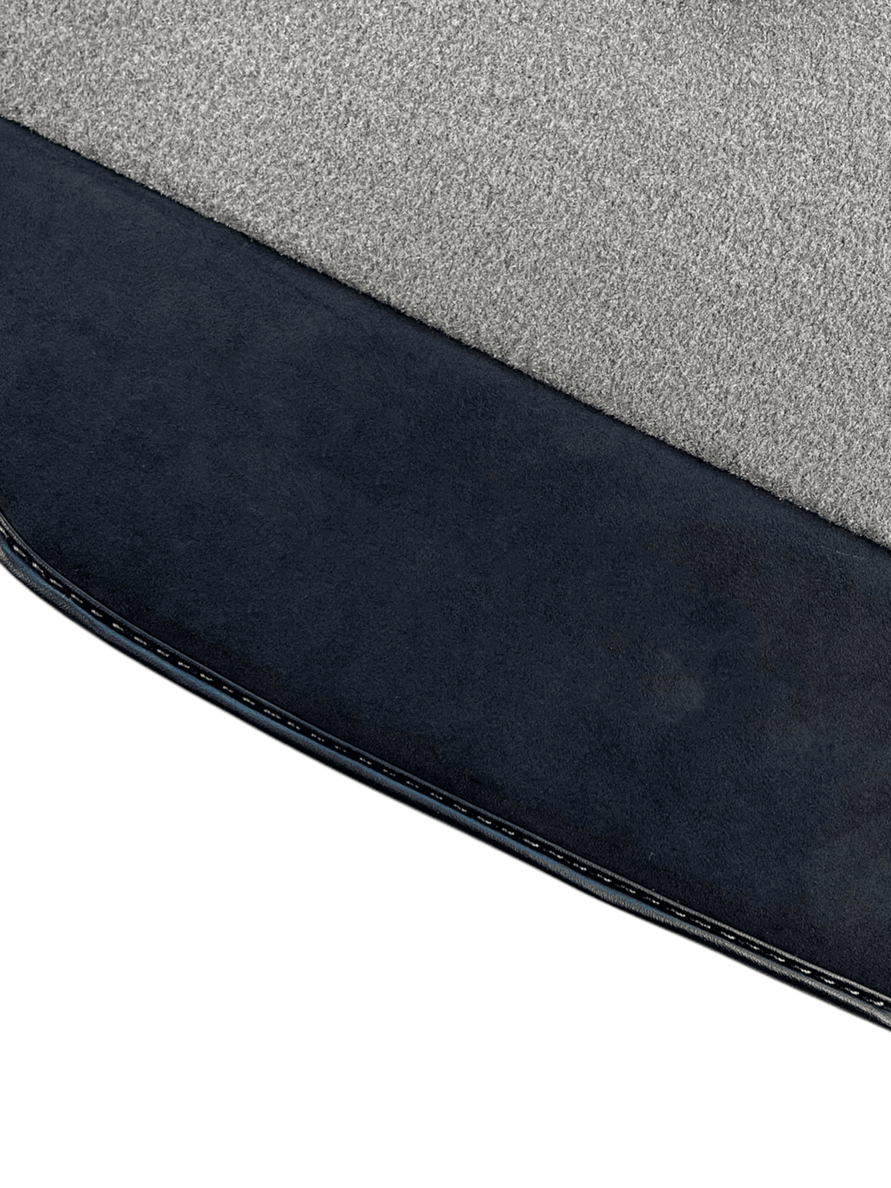Gray Floor Mats For Ferrari F8 Spider 2019-2022 With Alcantara Leather - AutoWin