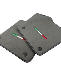 Gray Floor Mats For Ferrari 599 Coupe 2006-2012 Italian Edition - AutoWin