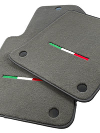 Gray Floor Mats For Ferrari 612 Scaglietti 2005-2011 Italian Edition - AutoWin