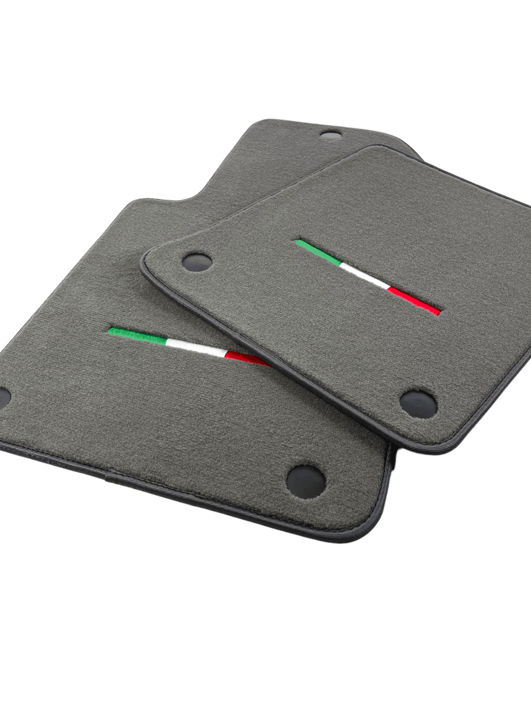 Gray Floor Mats For Ferrari 612 Scaglietti 2005-2011 Italian Edition - AutoWin