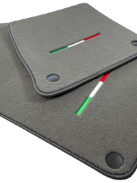 Gray Floor Mats For Ferrari 612 Scaglietti 2005-2011 Italian Edition - AutoWin