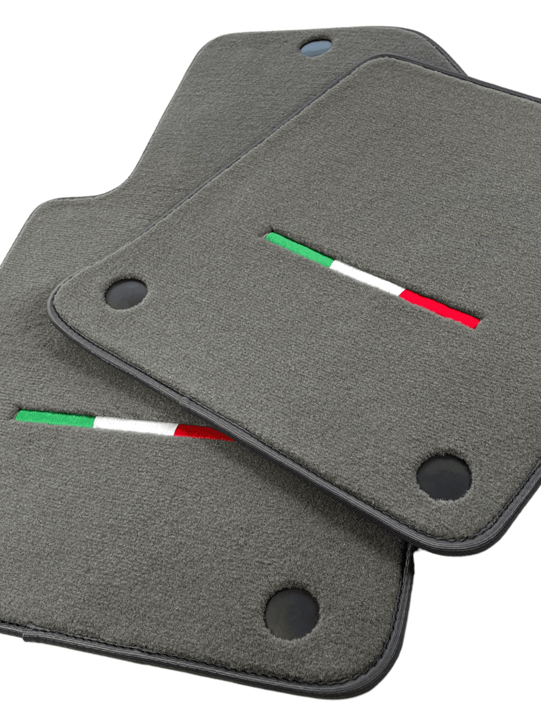 Gray Floor Mats For Ferrari 612 Scaglietti 2005-2011 Italian Edition - AutoWin
