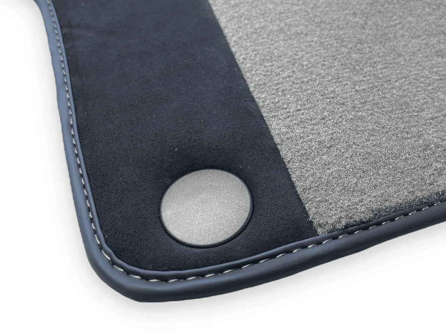 Grå Bilmatter For Ferrari California 2008-2014 Med Alcantara - AutoWin