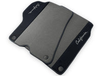 Grå Bilmatter For Ferrari California 2008-2014 Med Alcantara - AutoWin