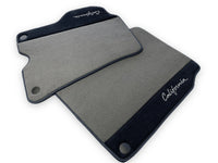 Grå Bilmatter For Ferrari California 2008-2014 Med Alcantara - AutoWin