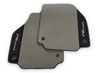 Gray Floor Mats For Ferrari F8 Spider 2019-2022 With Alcantara Leather - AutoWin
