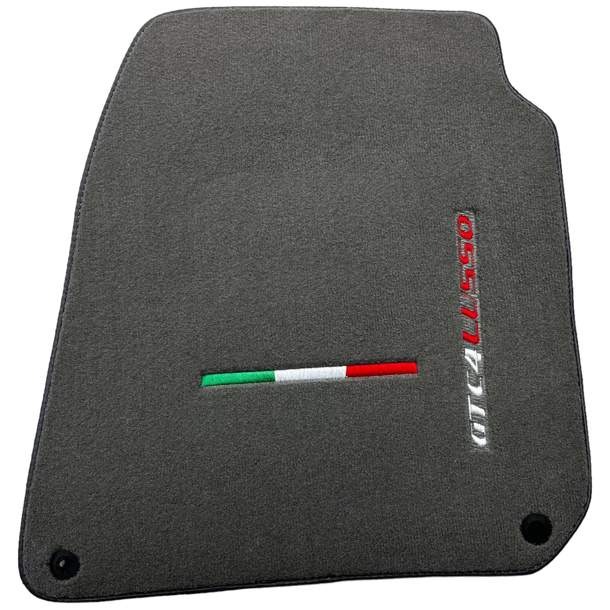 Gray Floor Mats For Ferrari GTC4 Lusso (2016-2023) Italian Edition - AutoWin