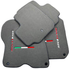 Gray Floor Mats For Ferrari GTC4 Lusso (2016-2023) Italian Edition - AutoWin