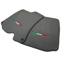 Gray Floor Mats For Ferrari Portofino (2018-2023) Italian Edition - AutoWin