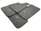 Gray Floor Mats For Maserati Coupé (2001-2007) Italy Edition - AutoWin