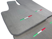 Gray Floor Mats For Maserati Grecale (2023-2024) Italy Edition - AutoWin