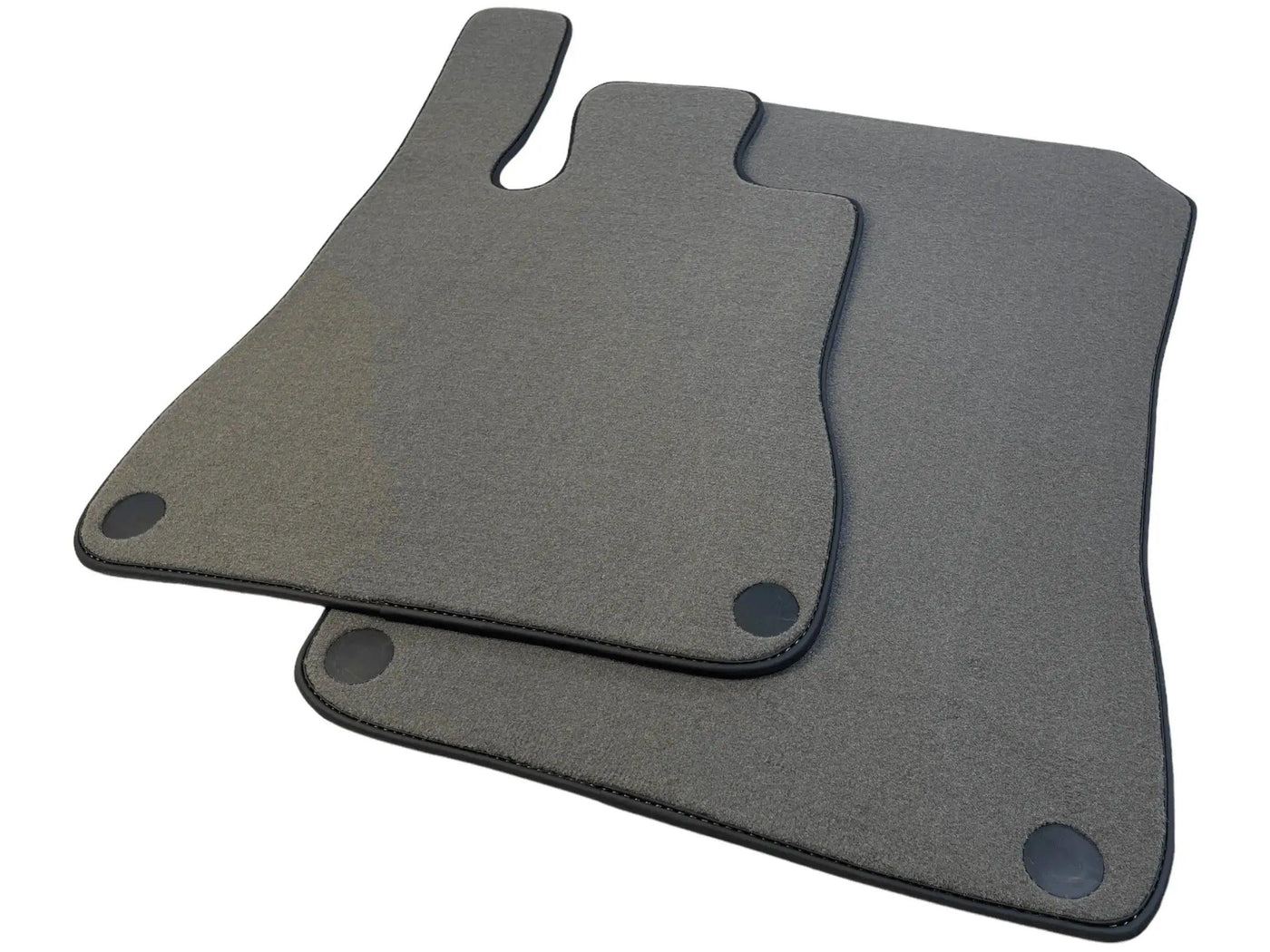 Gray Floor Mats For Mercedes-Benz R170 (1996-1998) Black Trim - AutoWin