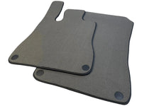 Gray Floor Mats For Mercedes-Benz R170 (1996-1998) Black Trim - AutoWin