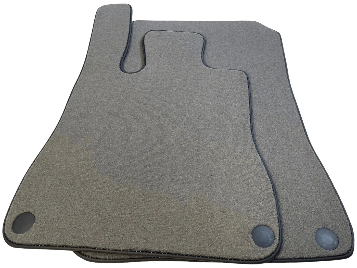 Gray Floor Mats For Mercedes-Benz R170 (1998-2000) Black Trim - AutoWin