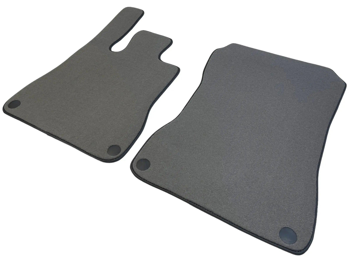 Gray Floor Mats For Mercedes-Benz R170 (1998-2000) Black Trim - AutoWin