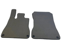 Gray Floor Mats For Mercedes-Benz R170 (1998-2000) Black Trim - AutoWin