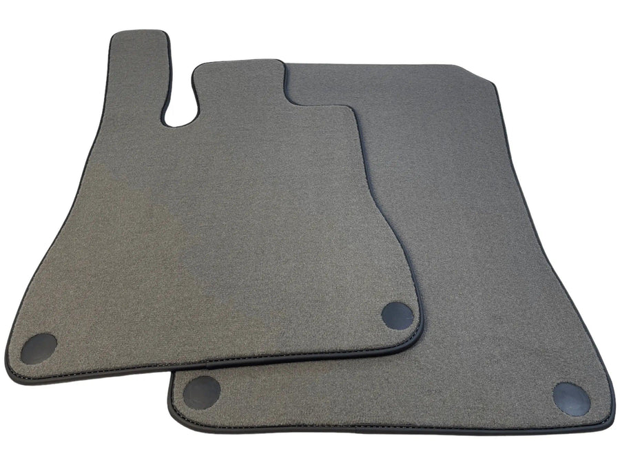 Gray Floor Mats For Mercedes-Benz SL R232 (2022-2023) Black Trim - AutoWin