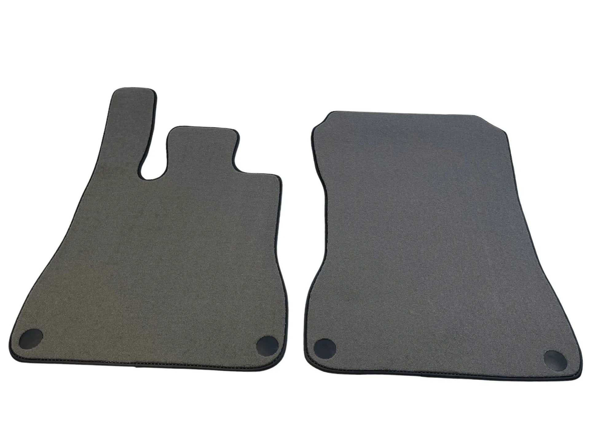 Gray Floor Mats For Mercedes-Benz SLC R172 (2016-2023) Black Trim - AutoWin