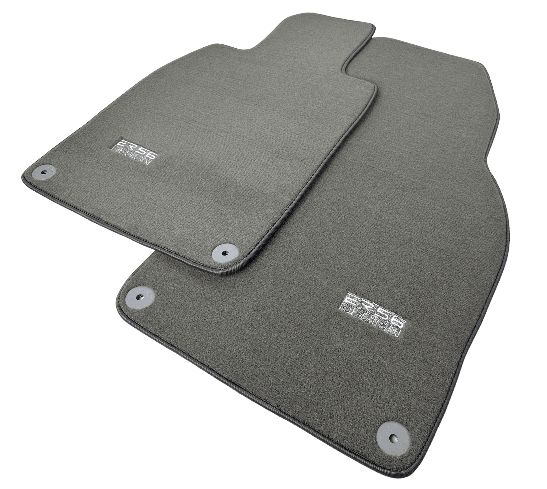 Gray Floor Mats for Porsche 718 Cayman (2017-2023) | Er56 Design - AutoWin