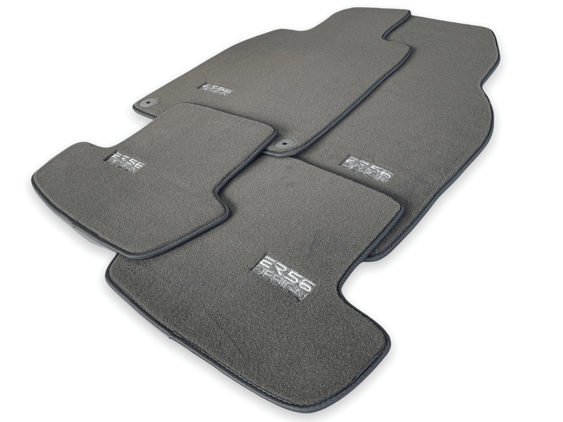 Gray Floor Mats for Porsche Macan (2014-2023) | ER56 Design - AutoWin