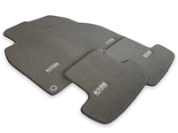 Gray Floor Mats for Porsche Taycan (2019-2023) | ER56 Design - AutoWin
