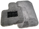 Gray Sheepskin Floor Mats For Bentley Bentayga Er56 Design Brand - AutoWin